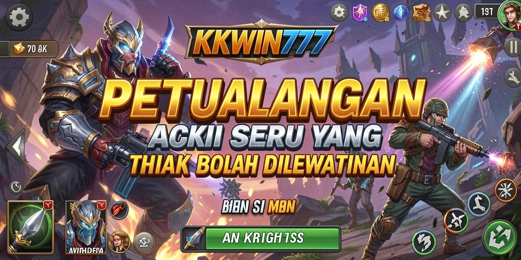 Tampilan seru saat beraksi di KKWIN777 dengan efek grafis yang ciamik.