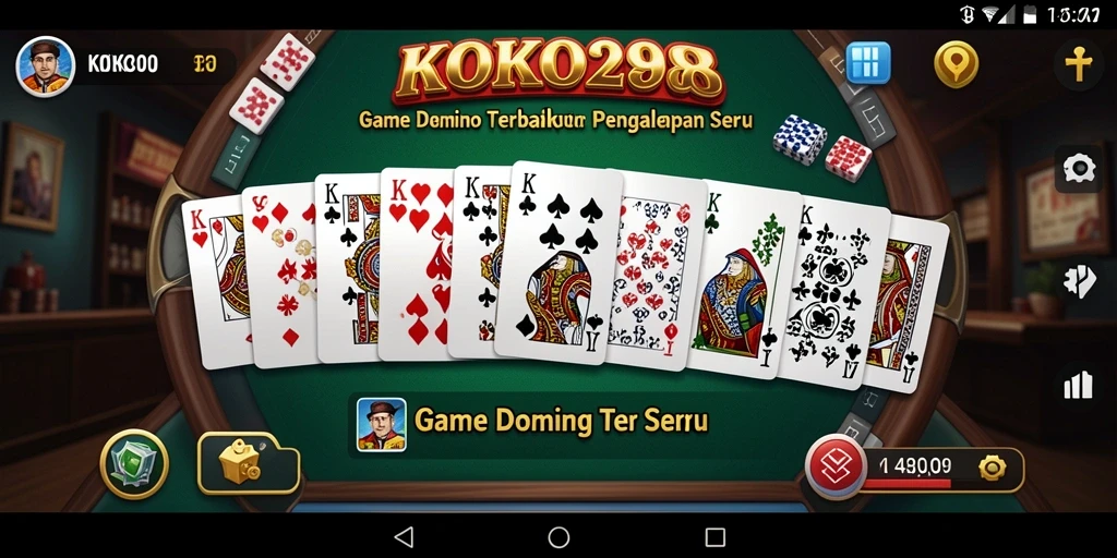 Tampilan gameplay seru dari KOKO288 yang menarik minat pemain.