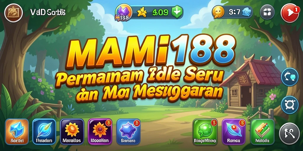 Screenshot gameplay MAMI188 yang menggambarkan keseruan dalam bermain Idle.
